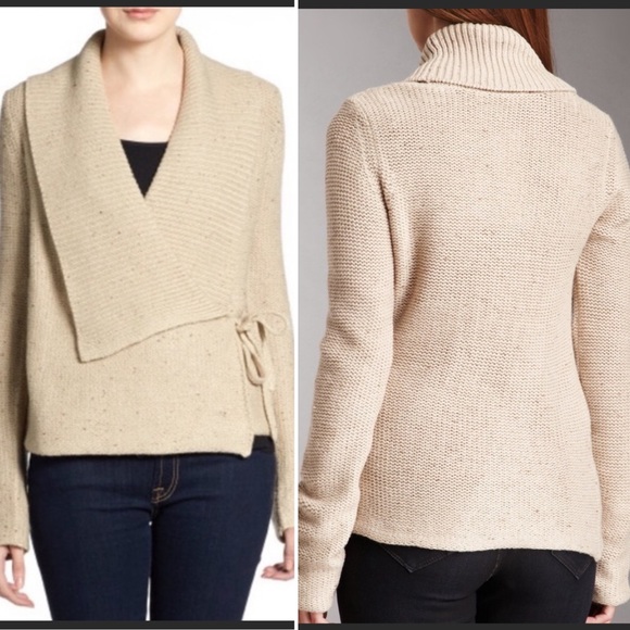 French Connection•Autumn Walk Wrap Sweater•Size S - Picture 2 of 8